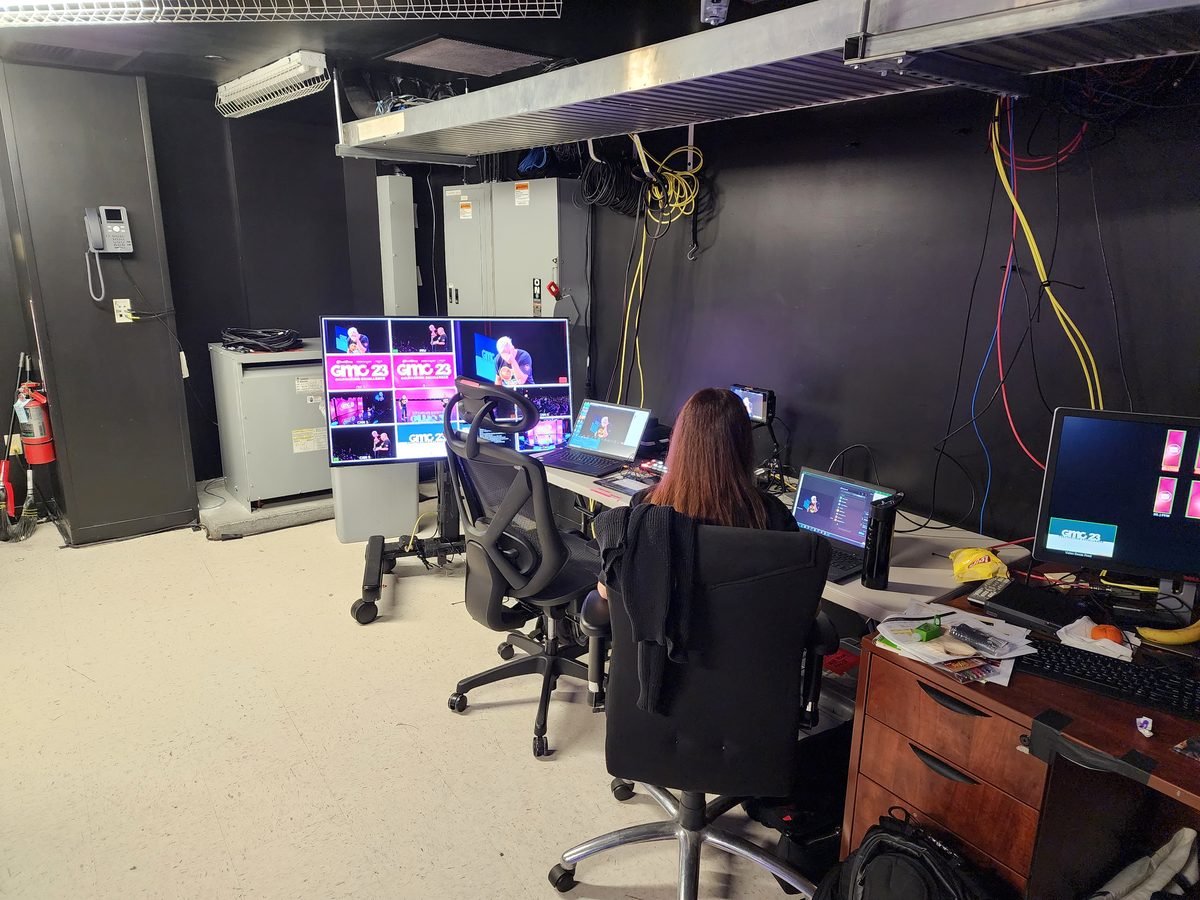 Technical production control workspace